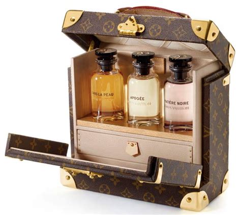 louis vuitton fragrance case|louis vuitton perfume gift set.